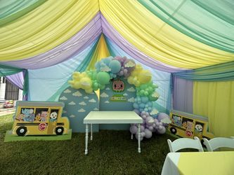 Tents, Draping, Balloons…