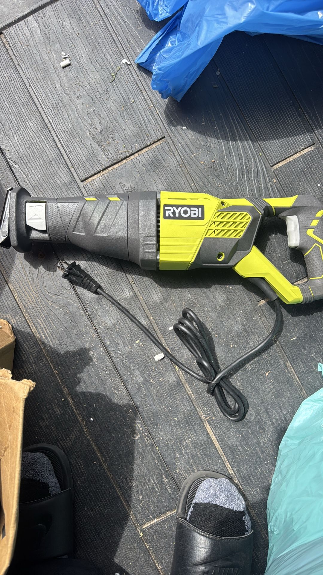 Ryobi reciprocating saw