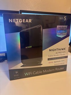 Netgear Nighthawk AC1900 WiFi Cable Modem Router C7000