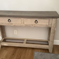 Console table