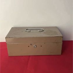 Vintage Metal Tool Box