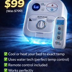 Sleep Cooler, Sleep Better – Ooler ChiliSleep Cube | Cooling + Heating (retails $700)