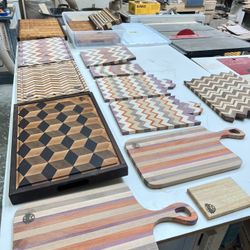 new exotic wood cutting board**