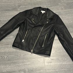 Topshop leather jacket S
