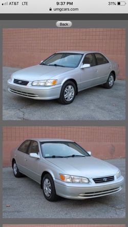 2000 Toyota Camry LE Sedan Automatic Corolla