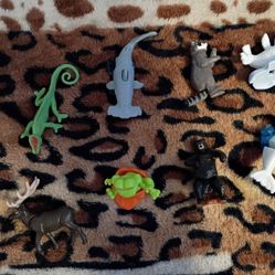 Kinder Animal & Dinosaur Toy Lot