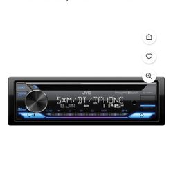 Like New JVC KD-TD91BTS - CD Receiver featuring Bluetooth, Front USB, AUX, Amazon Alexa, SirusXM Ready