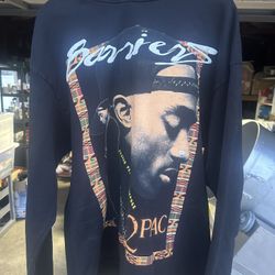 Barriers Tupac Hoodie ( Authentic )