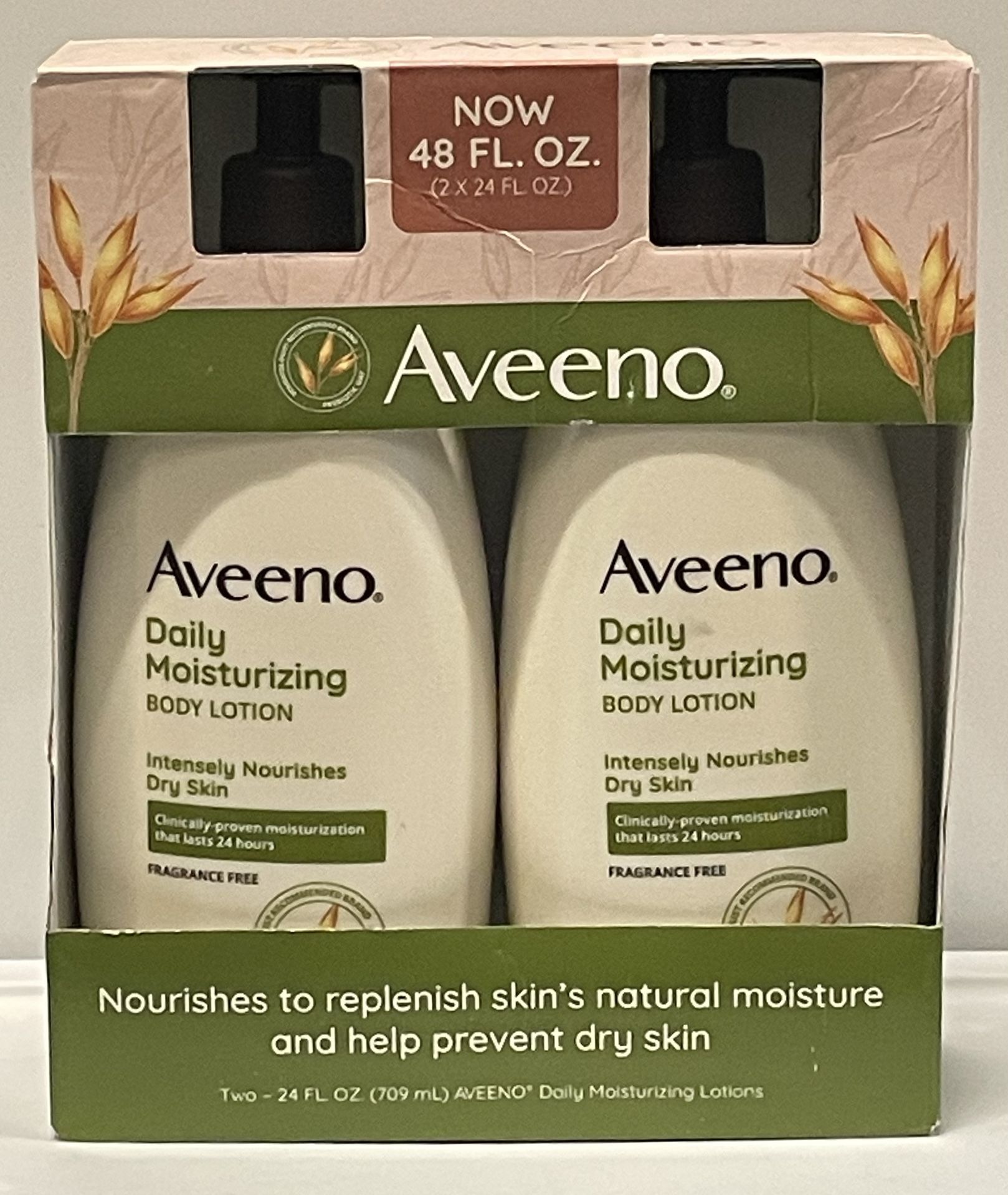 Aveeno Daily Moisturizing Lotion (2x24 oz)