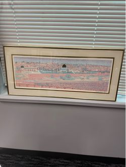Picture frame Jerusalem