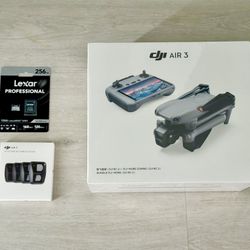 DJI AIR 3 Fly More Combo Drone