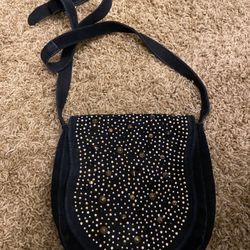 Steve Madden black embellished purse