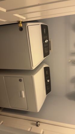 Washer and dryer