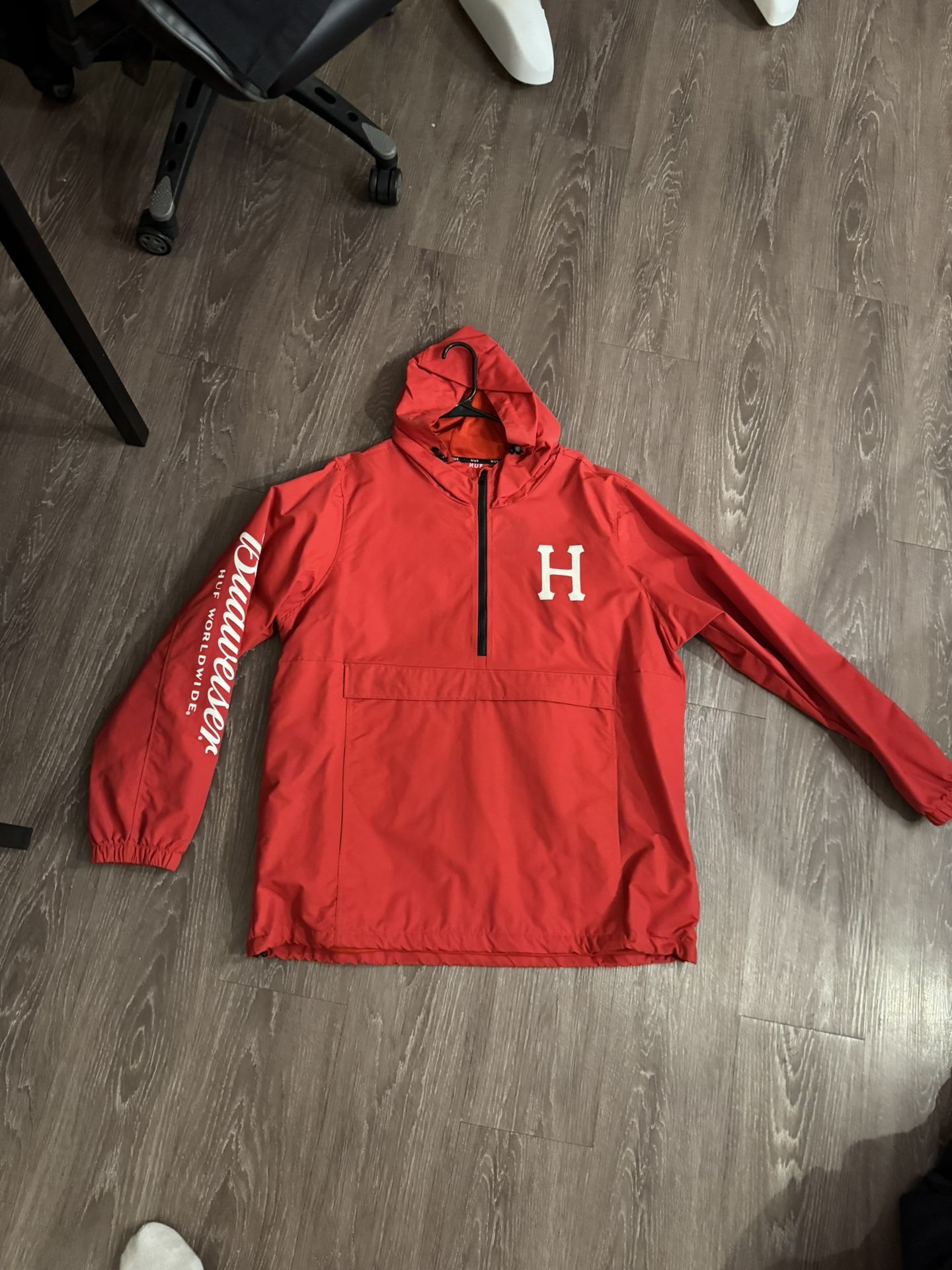 Huf x Budweiser Windbreaker