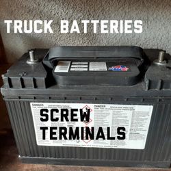 Commercial Truck Batteries 