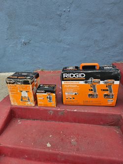 RIDGID 18V Brushless 2-Tool Combo Kit Bundle