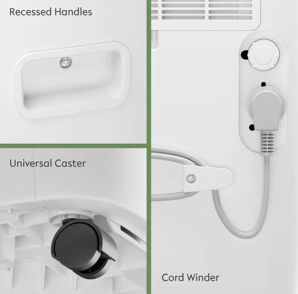 For residential and commercial use, this 150-pint Energy Star dehumidifier can handle up to 7,000 square feet.