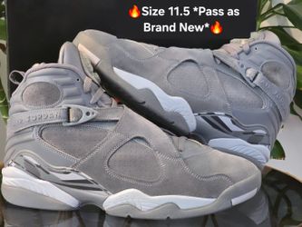 Jordan 8 Retro "Cool Grey"_Size 11.5 *Very Near Brand New*