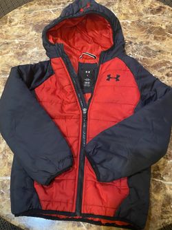 Boys Hooded Winter Coat / Size 6