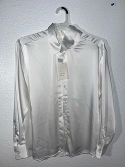 Satin long-sleeve blouse from A New Day.