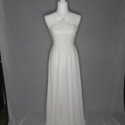 Wedding / Prom Formal White Dress