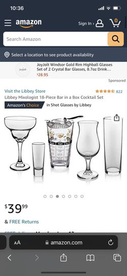 Cocktail Glass Set