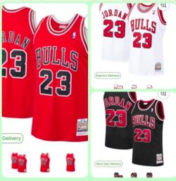 BULLS CHICAGO #23 MICHAEL JORDAN RETRO JERSEY $50. CASH PLEASE!