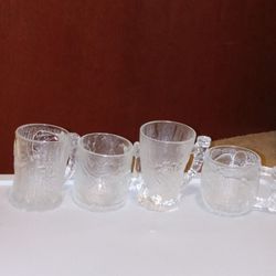 Flinstone Glass Mugs
