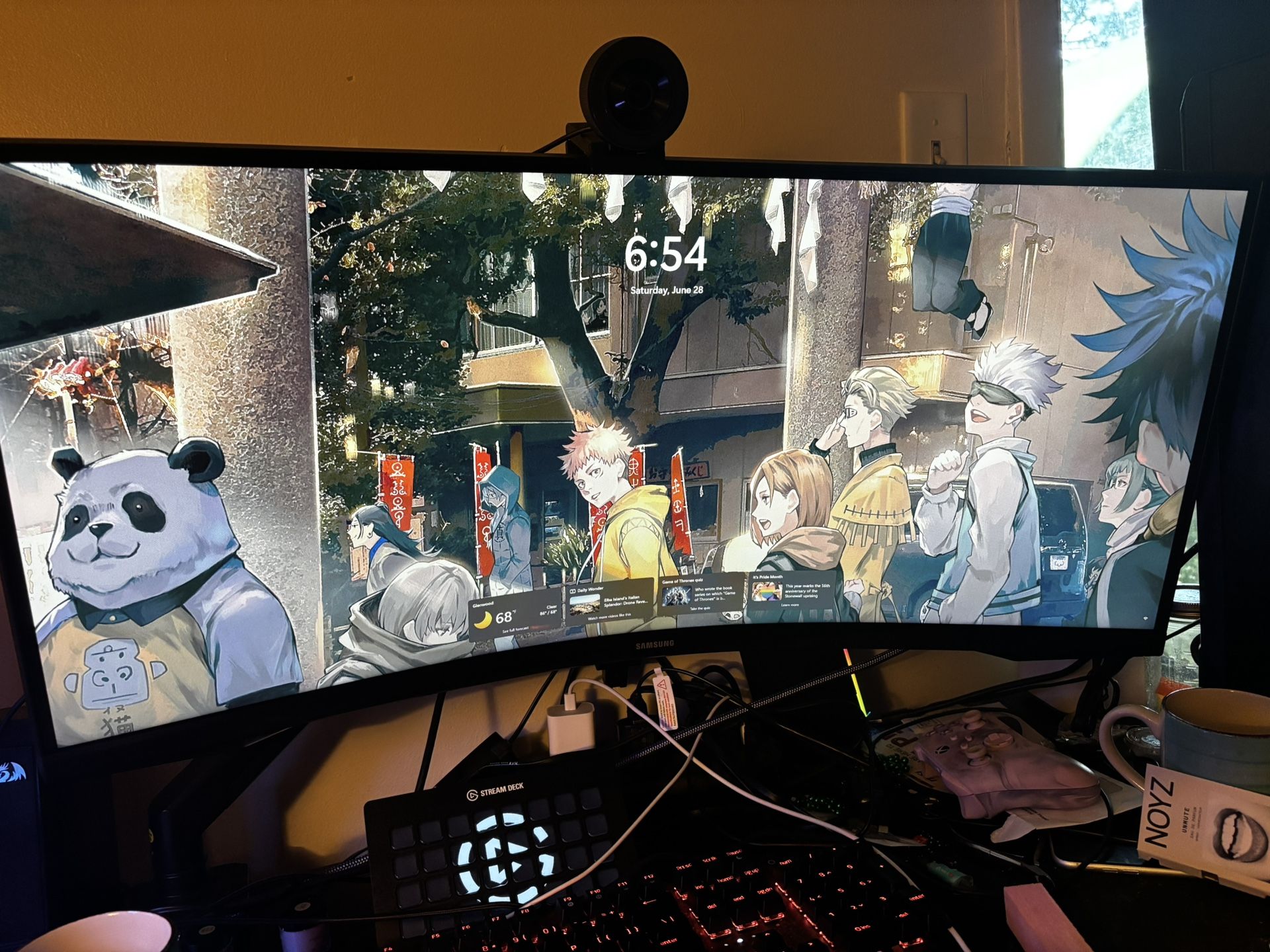 Samsung G5 Gaming Monitor 34”