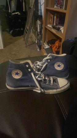 Converse All Star Shoes Size 10.5 Light Blue