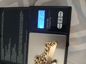 Esclaba De Oro Solido 14k