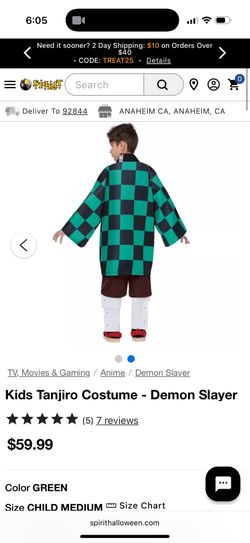 Kids Tanjiro size Medium