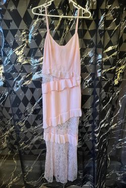 Chiffon Ruffle Maxi Dress