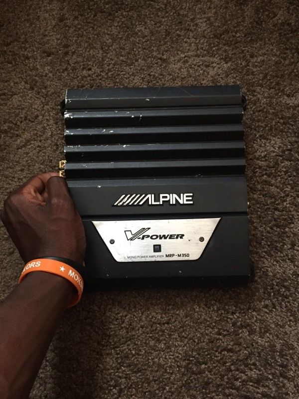 Alpine MRP- M350 Amp
