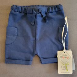 NEW Navy Blue 1-3 Month Andy Wawa Shorts