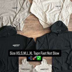 Essentials Hoodies Size XS-XL 