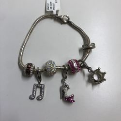 Silver Charm Bracelet 