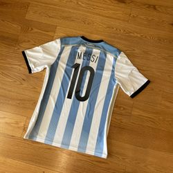Adidas Argentina LIONEL MESSI🇦🇷 2014/15 home jersey (Size Medium)