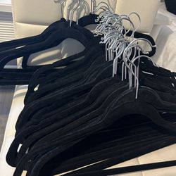 50 Black Hangers $20 For All