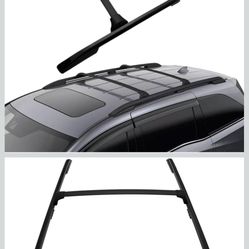 Roof Rack Cross Bar+Roof Rail Fit for Honda Odyssey 2018-2025 Cargo Racks Rooftop Luggage Crossbars Carrier Side Rails 4