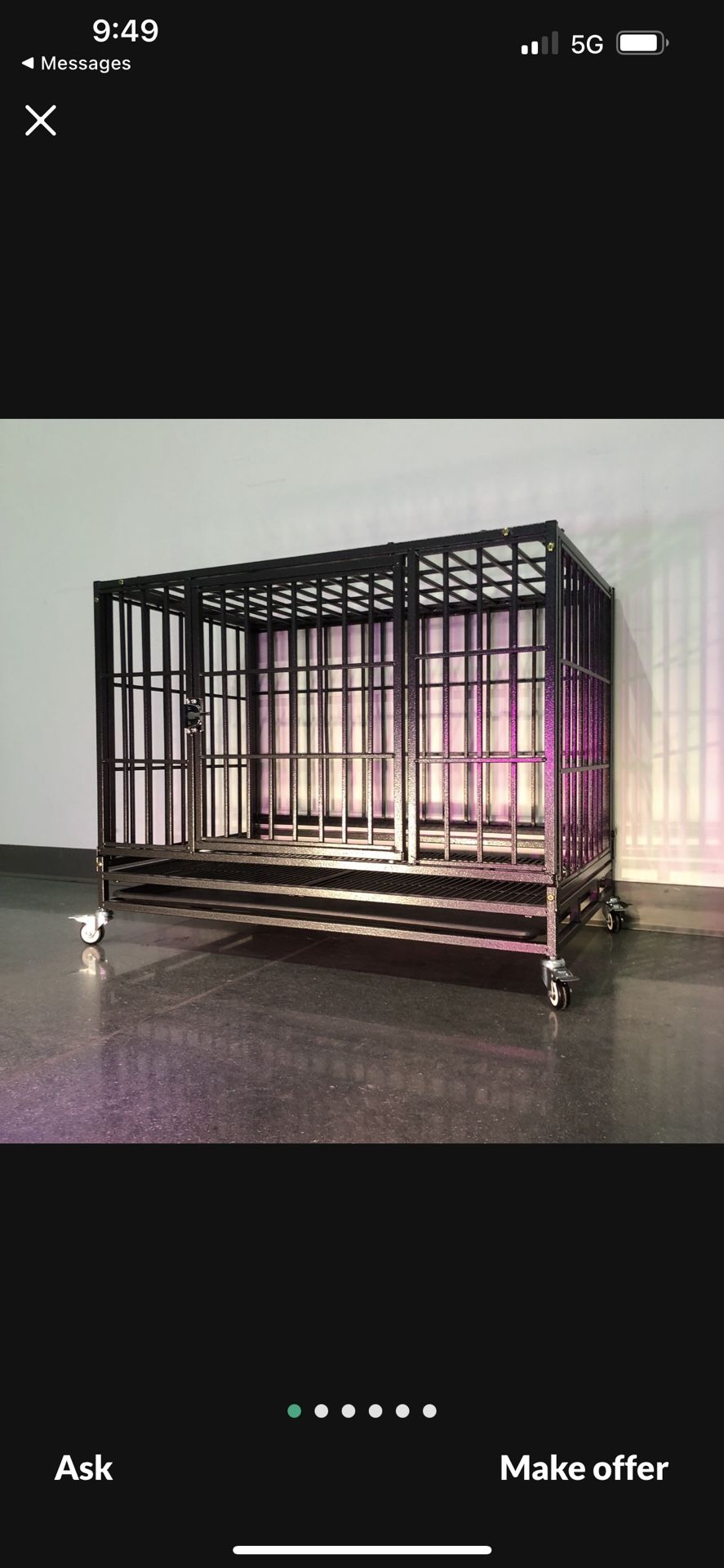 37β Heavy Duty πβπ¦Ί Dog Kennel πβπ¦Ί Cage πΎππΆ