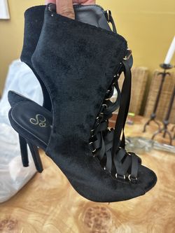 Lace up heels