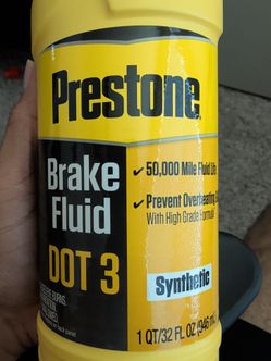 Preston DOT 3 Brake Fluid