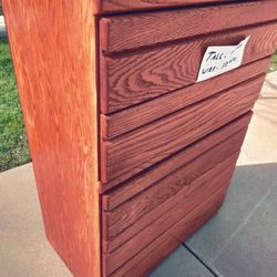 100% Wood Stand Up Dresser