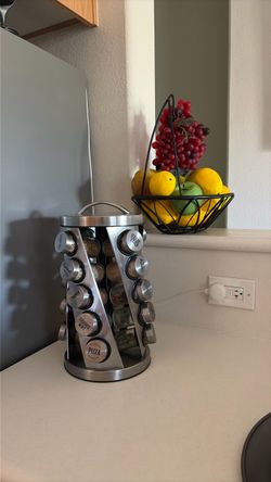 Spice Rack And Fruit Basket