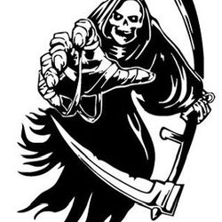 Decal Grim Reaper 