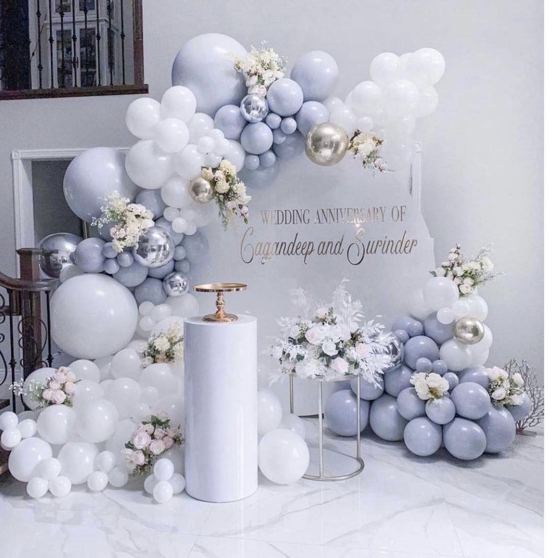White Round Backdrop For Sale