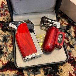 lighter and torch