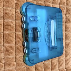 N64 clear blue