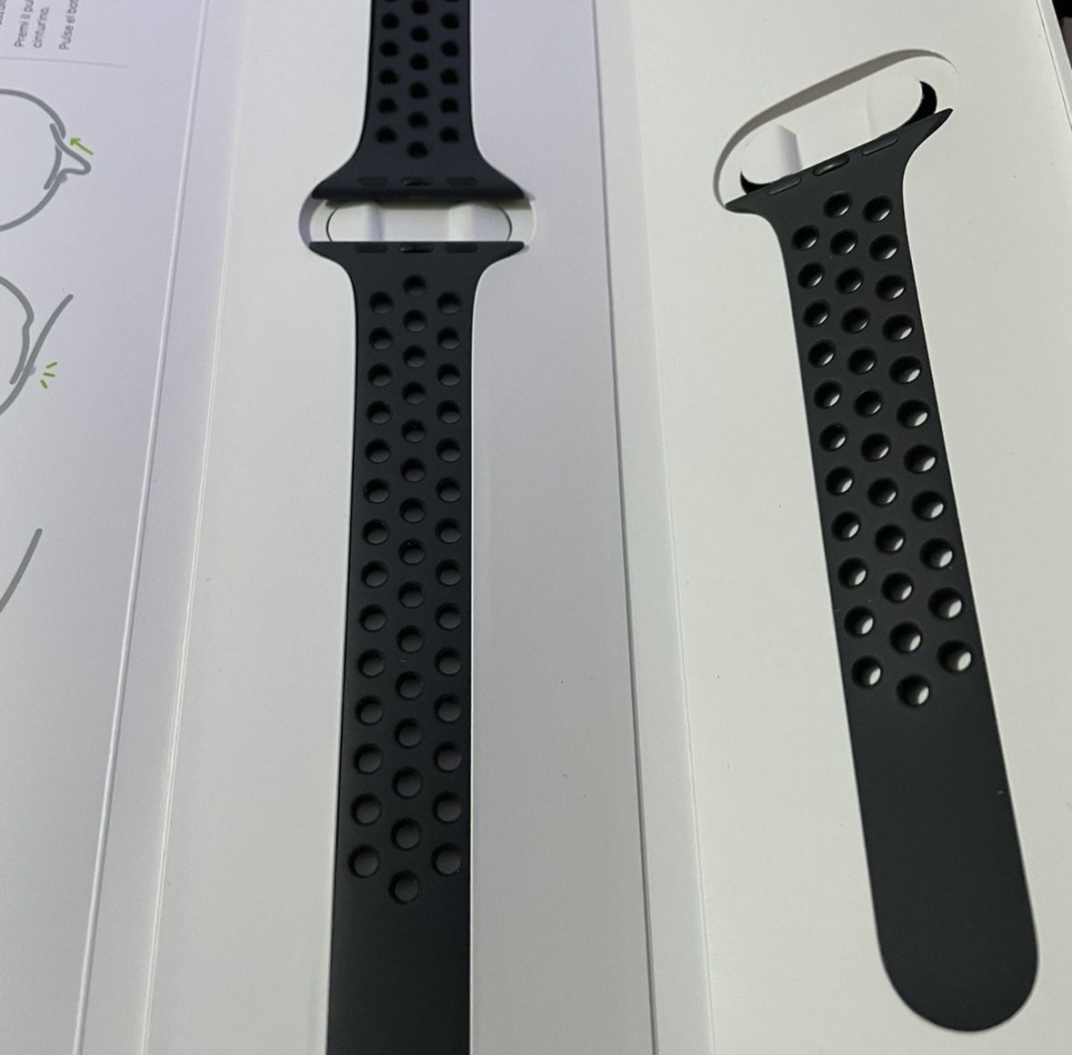 NEW! 42mm Anthracite/Black Nike Sport Band